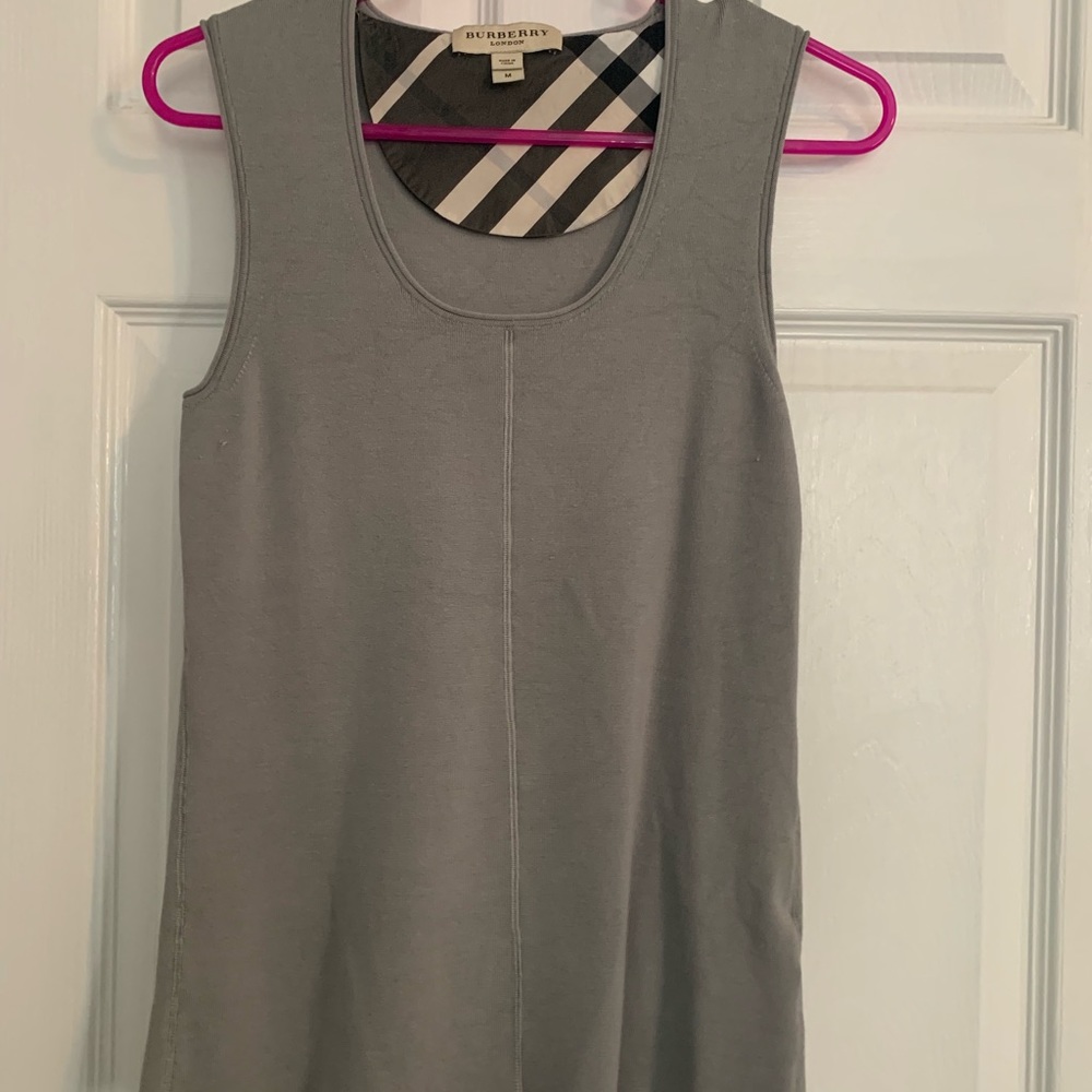 Preppy lightweight Burberry sweater vest